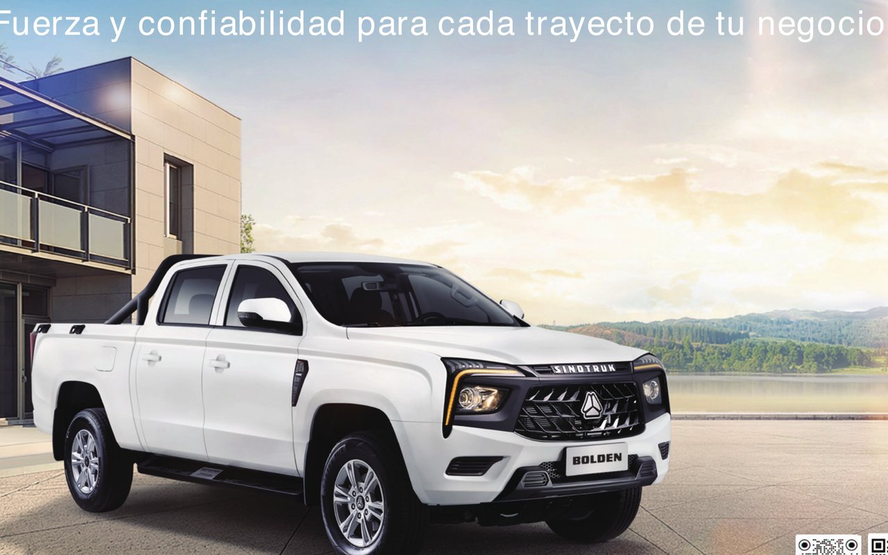 Pickup Bolden S6 doble cabina en color blanco